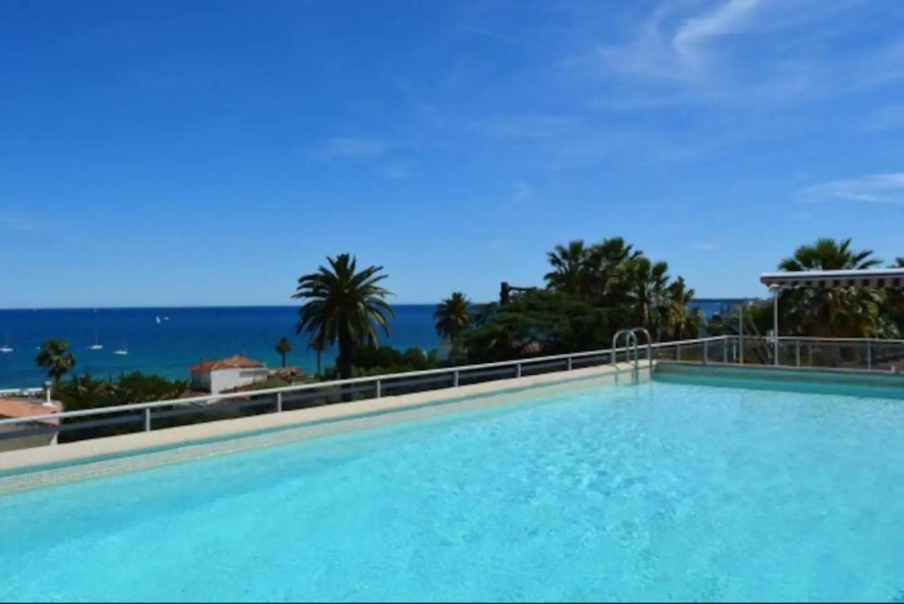 Apt Golfe Juan - 5Min Des Plages - Parking Privee - Piscine Rooftop 瓦洛里 外观 照片