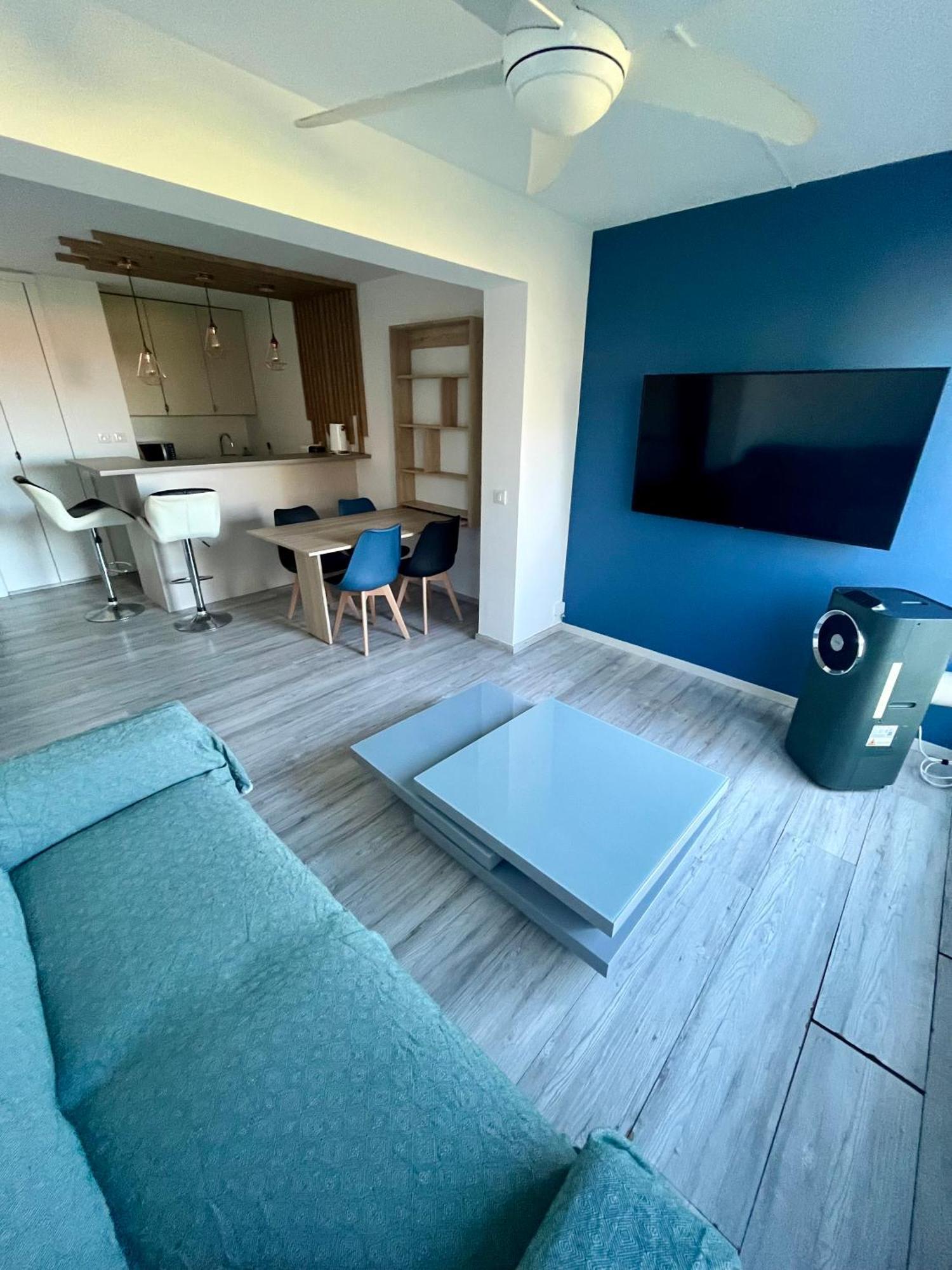 Apt Golfe Juan - 5Min Des Plages - Parking Privee - Piscine Rooftop 瓦洛里 外观 照片